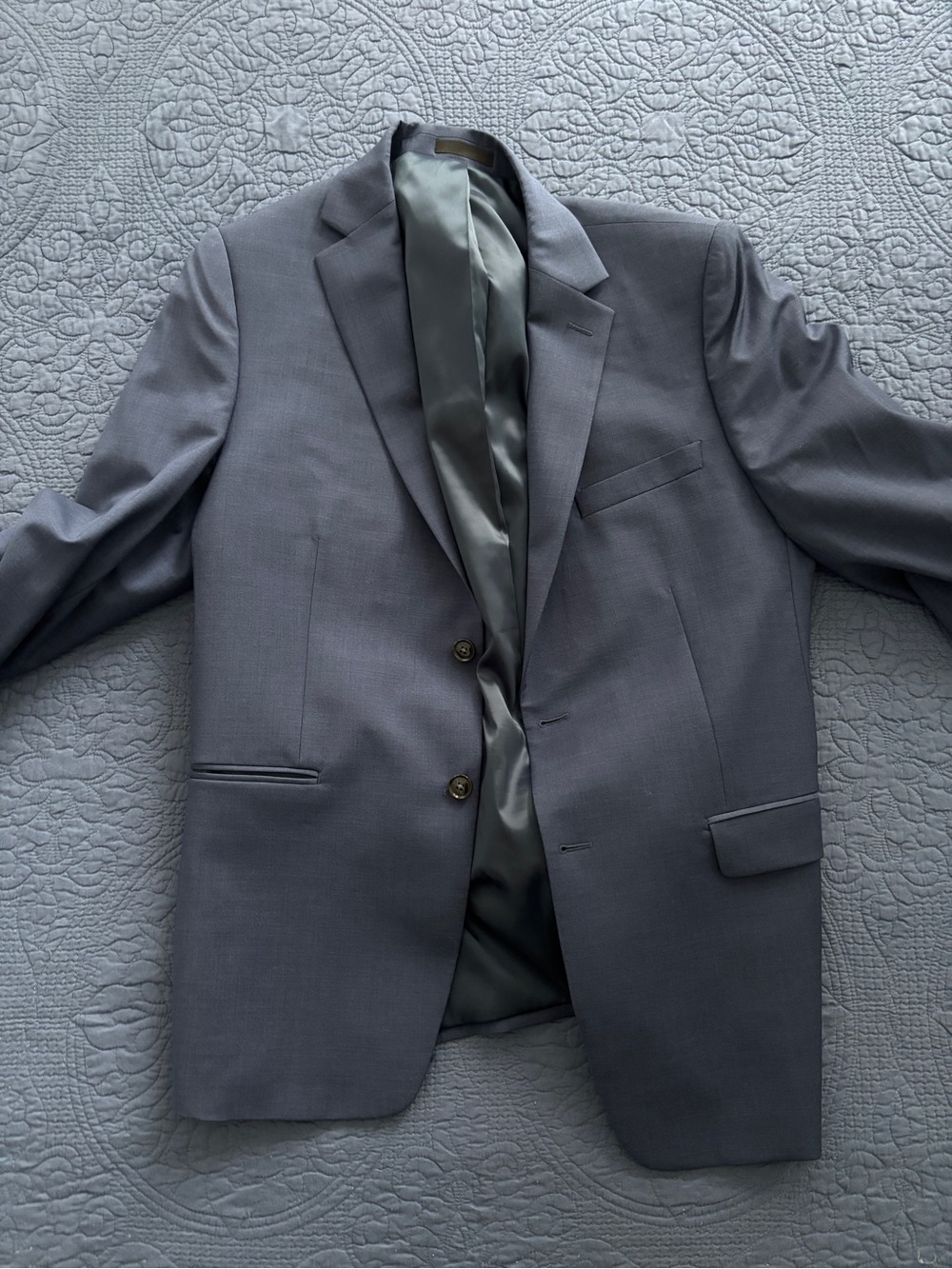 Calvin Klein Men's Navy Navy Sport Coat